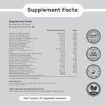 rise and shine supplement facts